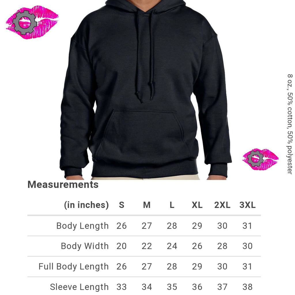 HOODIE SIZE CHART